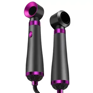 5 in 1 Hair Dryer Brush Magic Styler, 110,000 RPM High-Speed Turbo Blow Dryer Brush, Professional 500 Million Negative Ionic Hair Dryer, Fast Drying for Curling Volumizing Air Styling