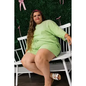Lime Green Short Set