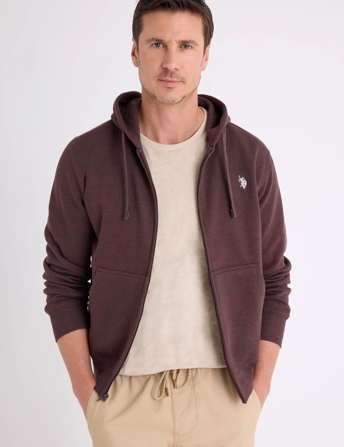 FULL ZIP LINED HOODIE