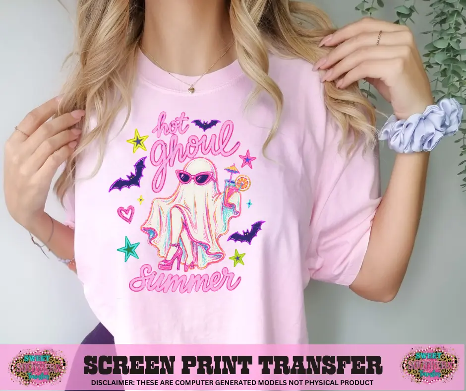 FULL COLOR SCREEN PRINT - GHOST