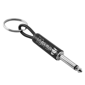 Misfits Logo Guitar Plug Keychain