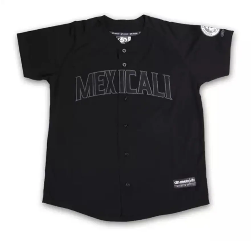 BLACK AGUILAS DE MEXICALI MATCHING JERSEY - Unisex