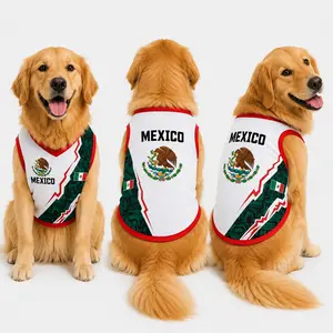 Mexico Mesh Shirt For Dog Cat Pet, Mexican Football Dog Shirt, Gift For Football Lovers, WC Dog Cat Pet, S-5XL