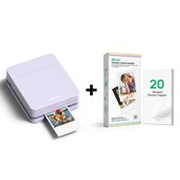 PP01 Purple+20 Sticky Photo Sheets