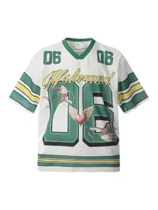 Thesupermade Sports Jersey V-Neck T-Shirt