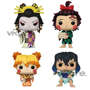 POP Animation: Demon Slayer S5- Bundle of 4 Daki, Inosuke,Zenitsu,Tanjiro