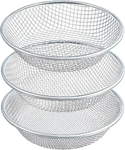 3PCS Soil Sifter for, Rock Sifter for 5 Gallon,Compost Sifter Dirt Sifter,Captures Dirt Rocks Sawdust