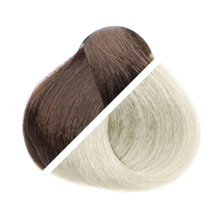 8/24 Dark Brown / Light-Ash Blonde Ombré Invisible Tape-In