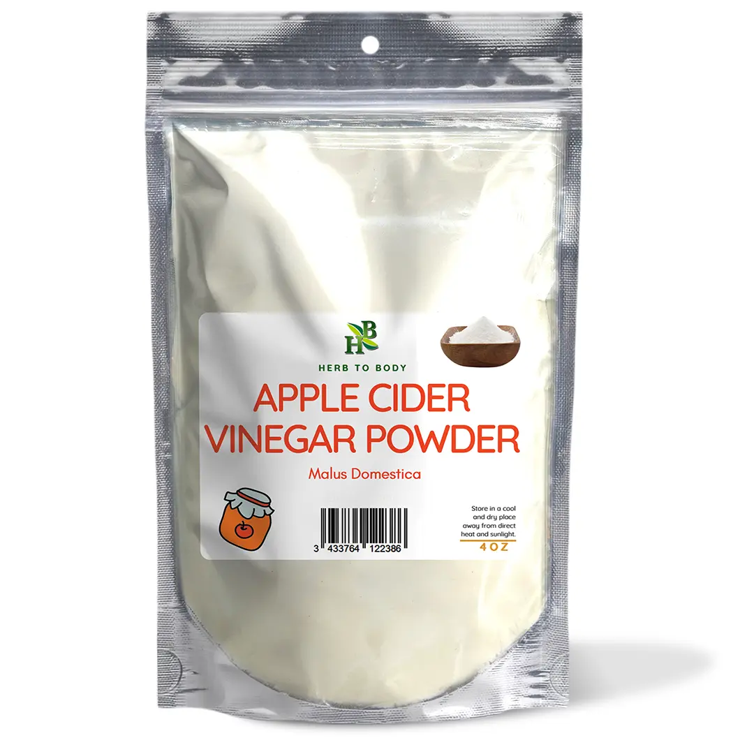 Apple Cider Vinegar Powder - 4 oz (113 g) | Wellness-Focused Flavor Enhancer for Cooking & Staple Food Use | Herb To Body