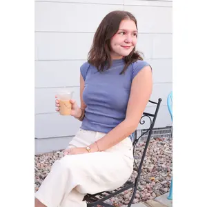 Free People: Ever Had Tee in Vintage Indigo