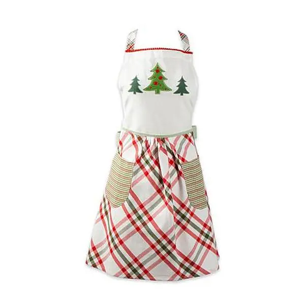 Design Imports Jolly Tree Printed Apron