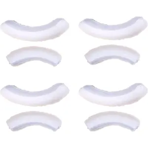 4 Pairs 6-8 Teeth Grillz Mold Kits,Silicone Molding Bars Gels Set for Grillz Top and Bottom 6-8 Teeth Caps Grills for Your Teeth Grillz Accessory Silica Gel Set