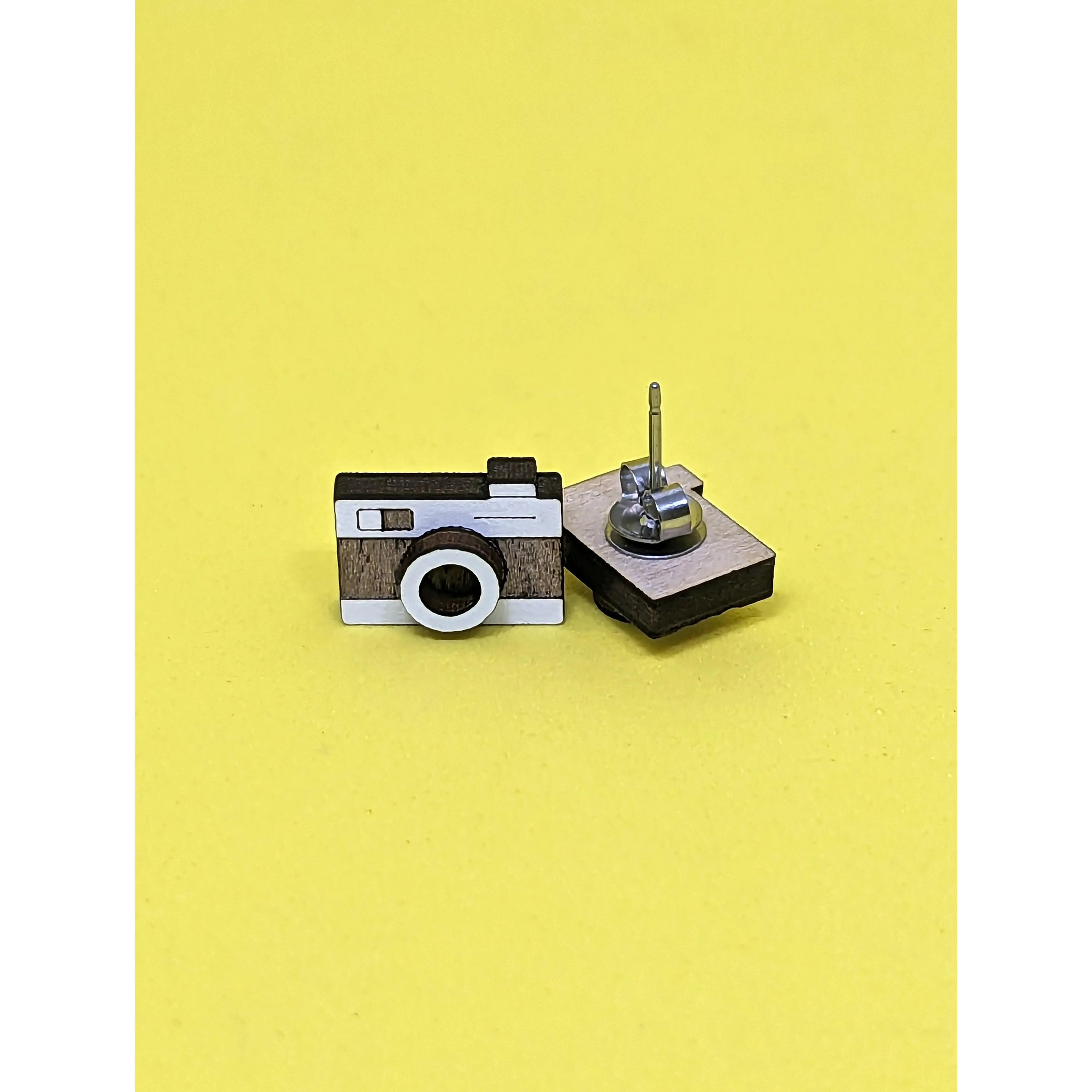 Camera Earrings