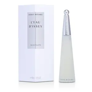 Issey Miyake L'eau D'issey Eau De Toilette Spray for Women 1.7 Ounce Floral & Woody Fragrance Refreshing & Elegant 1.7oz