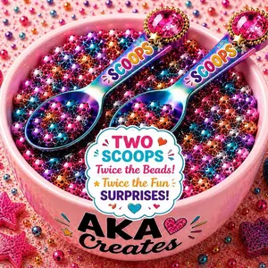 Colorful Surprise Summer Scoops