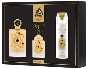 Tharwah Gold Gift Set Fragrances for women by  lattafa pride