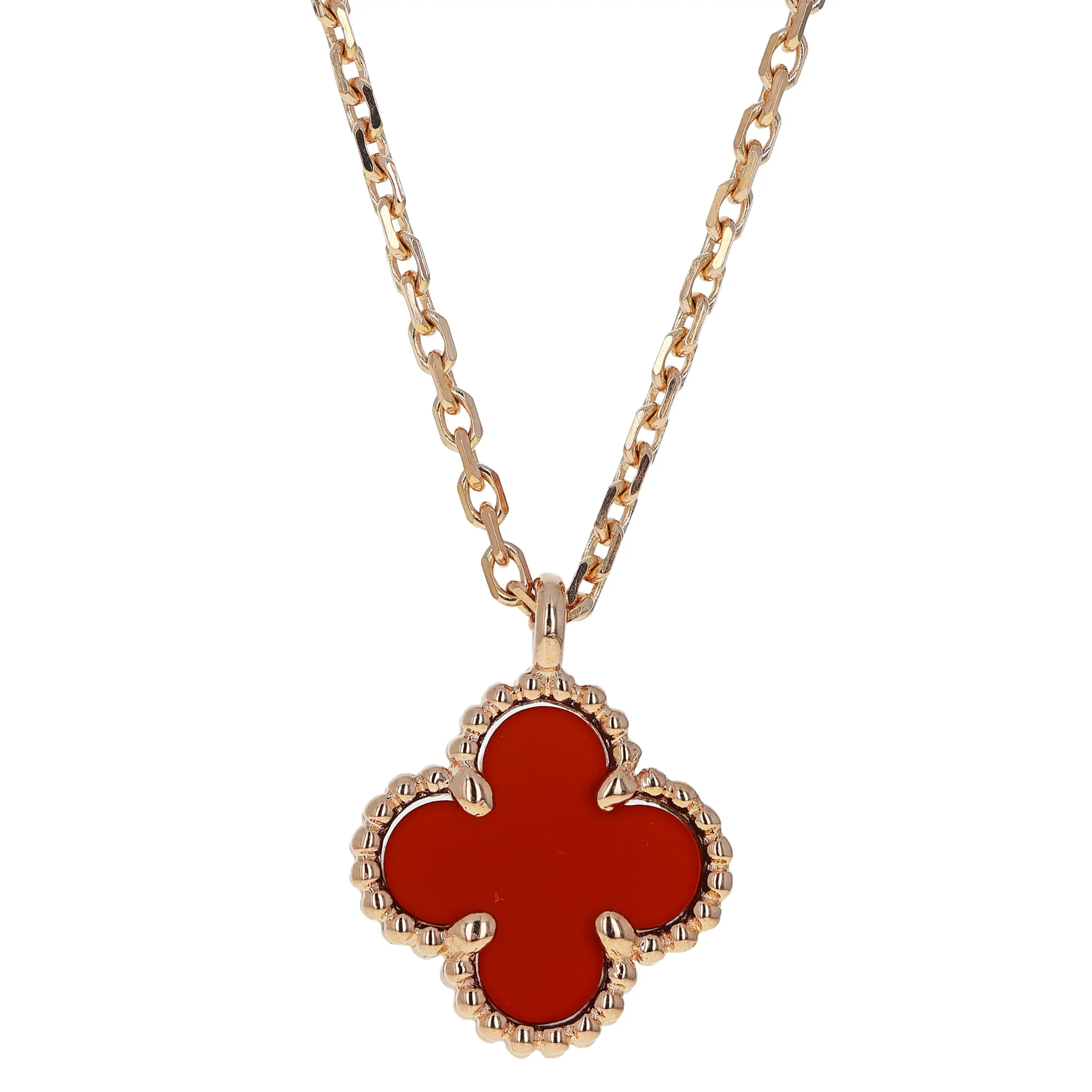 Pre-owned Van Cleef & Arpels Sweet Alhambra Pendant Necklace