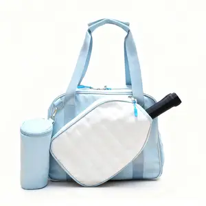New Arrival! Jusenda 3-in-1 Pickleball Bag Tennis Handbag Crossbody Bag - Waterproof Light Paddle Cover Main Bag With Ice Ball Bag commuting tote hand,Back to School,Valentine's Day Gift