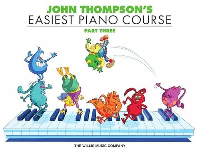 USED Book - Easiest Piano Course: Part 3 by John Thompson (Paperback) - English