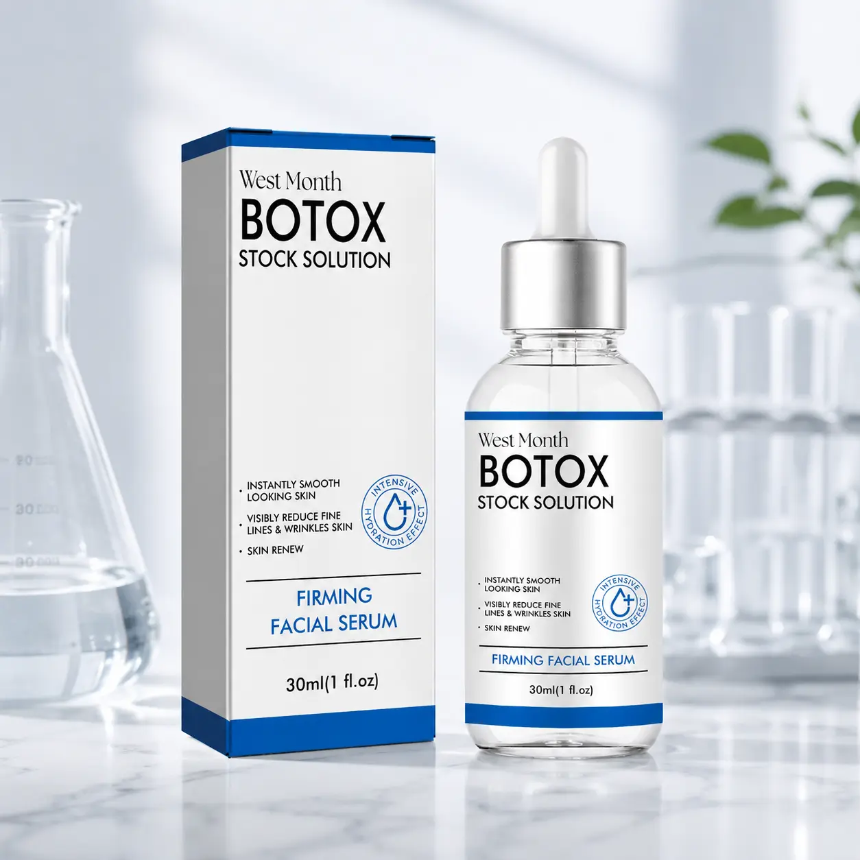 Active Peptide Firming Serum for Face, Moisturizing Essence for Skin Rejuvenation and Repair, Daily Use for All Skin Types, 30 ml, Active Peptides, Firming Rejuvenating Skin