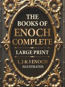 The Books of Enoch Complete LARGE PRINT (Illustrated): 1, 2 & 3 Enoch With Authentic Illustrations, Insightful Introductions and Commentary Paperback – Large Print
