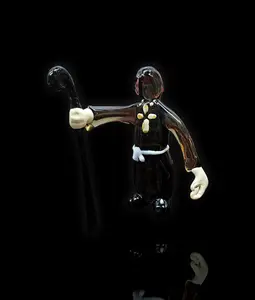 Glass Grim Reaper Figurine, Collectible Glass Grim Reaper, Murano Quality Gift At A Fraction Of The Price, Handcrafted In Ukraine