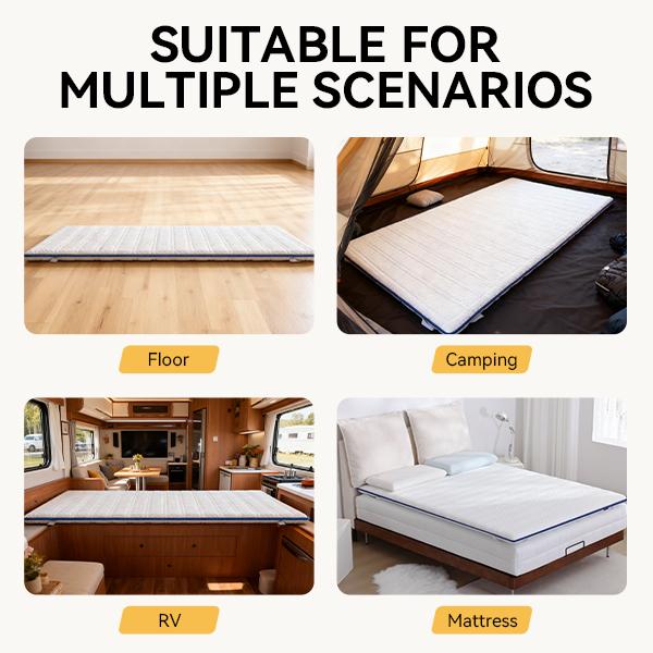 Energy mattress，Deep Sleep Mattress, Memory Foam, Glass Fiber Free, CertiPUR US & OEKO-TEX Certified，Effectively improve sleep quality and alleviate nighttime pain