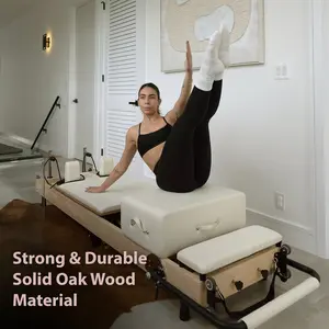 Foldable Pilates Reformer — Adjustable & Portable for Home Use