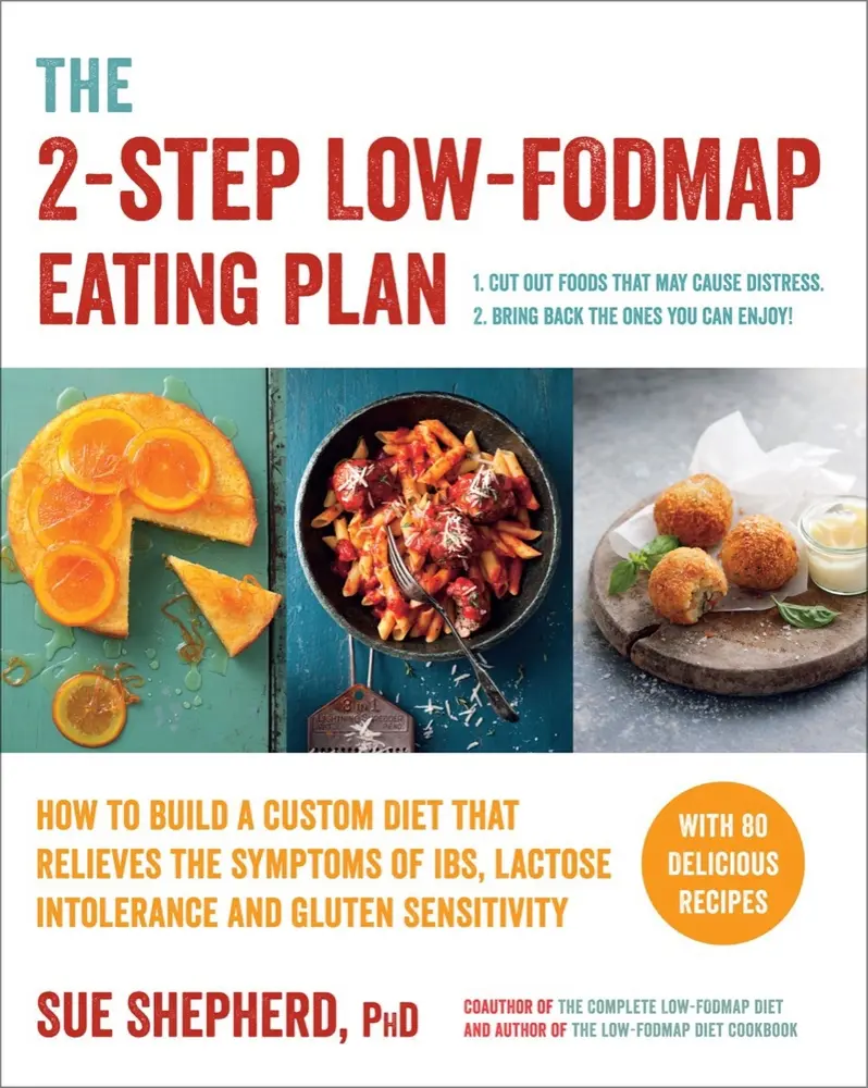 USED Book - The 2-Step Low-Fodmap Eating Plan: How to Build a Custom Diet That Relieves the Symptoms of Ibs, Lactose Intolerance, and Gluten Sensitivity by Shepherd, Sue (Paperback) - english