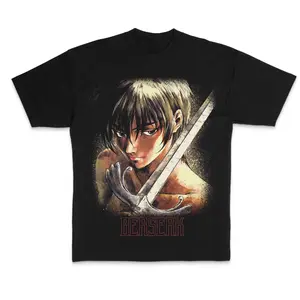 Casca T-Shirt, Berserk Anime Manga Graphic Tee, Dark Fantasy Fan Shirt