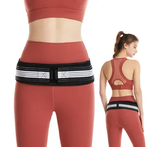 Unisex Sacroiliac Joint & Lumbar Brace Support Belt - Post-Surgery Back Pain, Sciatica Nerve, Hip & Pelvic Pain - Adjustable Lower Abdomen Compression for Sacroiliac () Joint Stabilization - Suitable for Men & Women, Daily Use