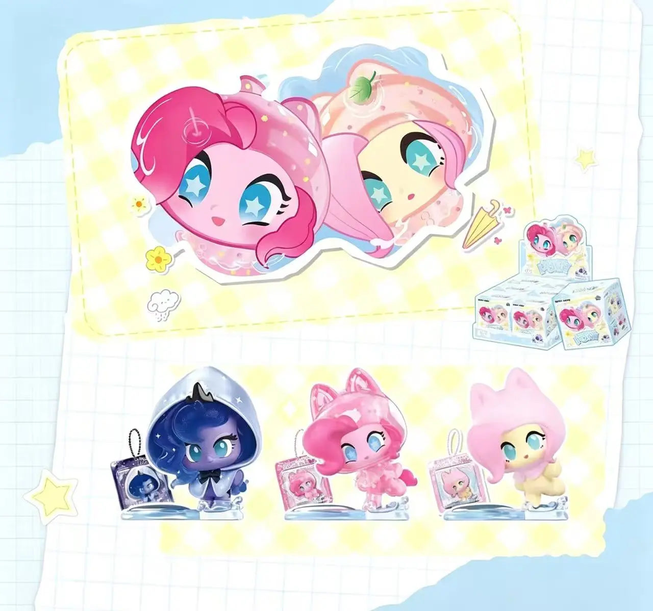 【New】MLP-My Little Pony-Riding Hood Pony Series Kada Vol.3 Mini Figure Blind Box