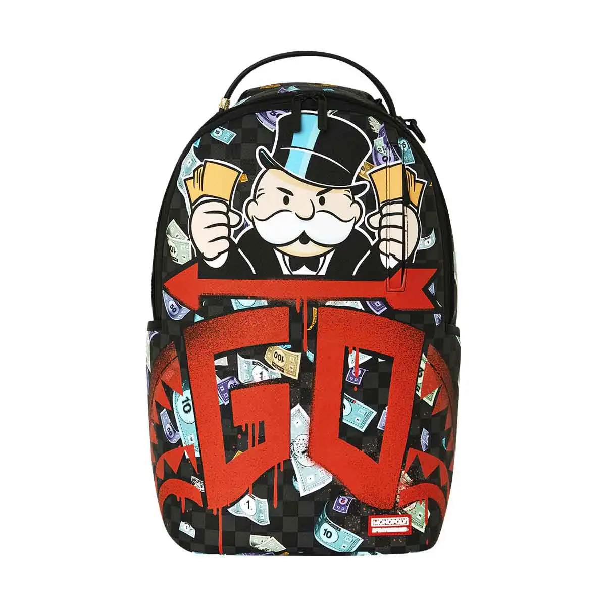 SPRAYGROUND Monopoly Time to Go Backpack