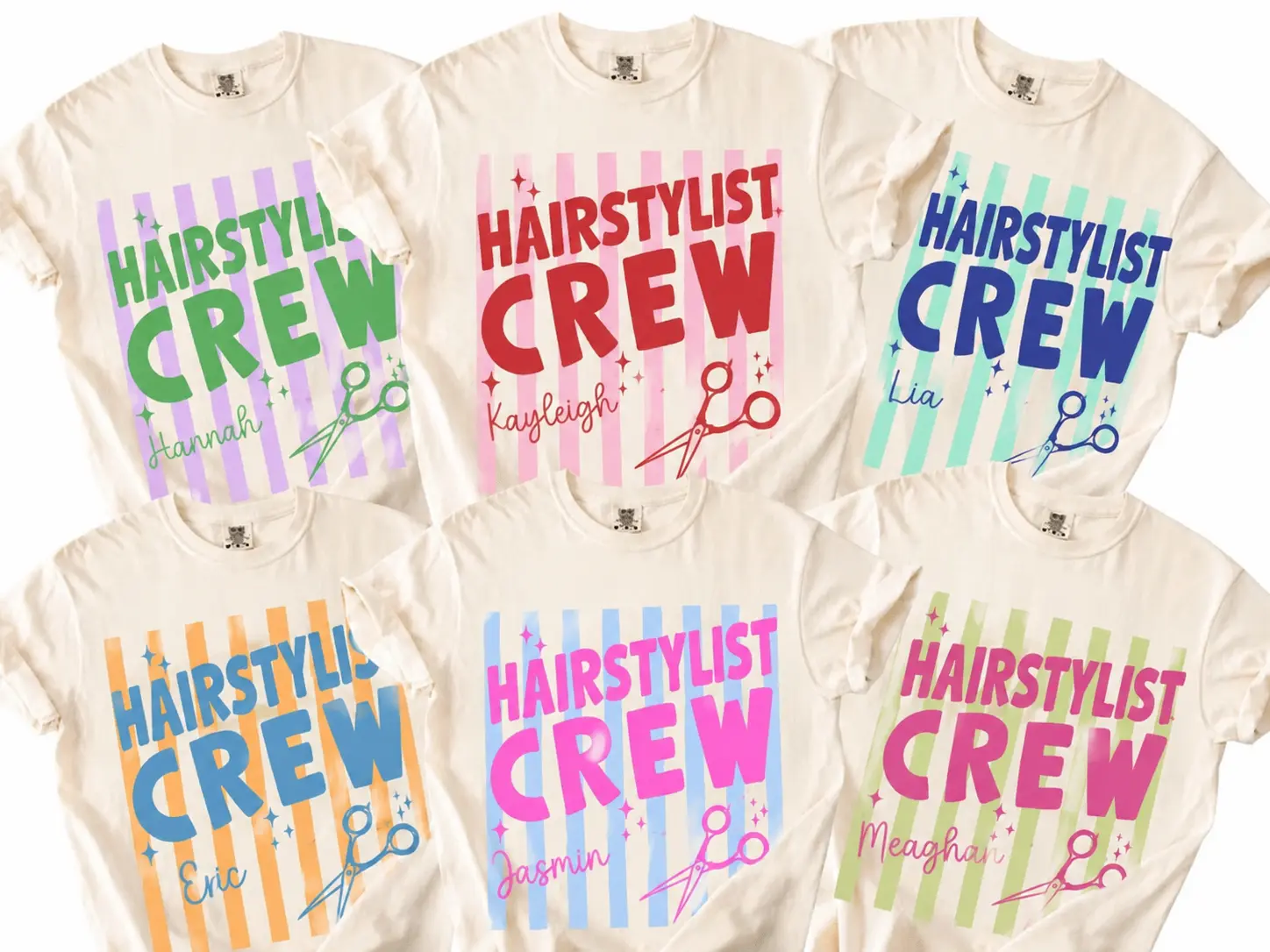 Personalized Hairstylist Shirt | Custom Name Hair Stylist Tee | Salon Gift for Hairdresser