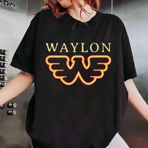 Wayylon Jennings Silver Flying T-Shirt, Country Music Sweatshirt Hoodie