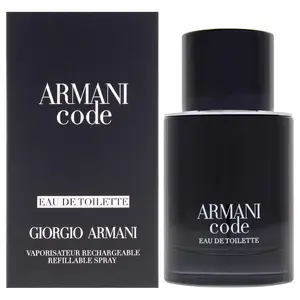 ARMANI CODE FOR MEN/GIORGIO ARMANI EDT SPRAY REFILLABLE 1.7 OZ (50 ML) (M)