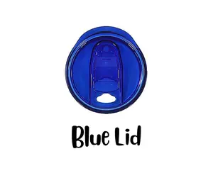 Blue Colored Lid for 20 oz. Tumblers - Perfect for Your Beverage - Drinkware, Bottle