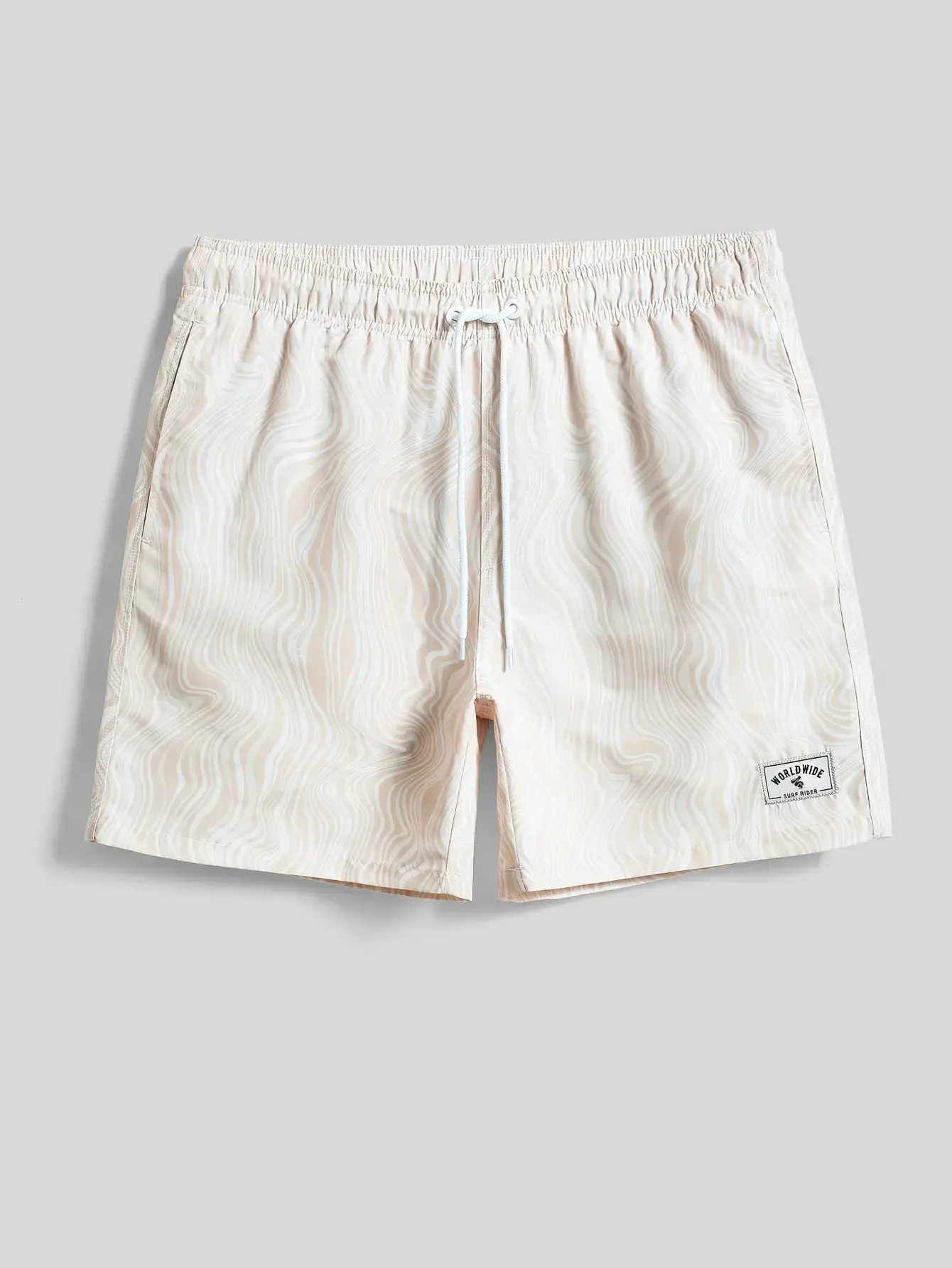 Spring Summer Swim Trunks Quick Dry Drawstring Waist Swimwear Bottom Bathing Suits 2026