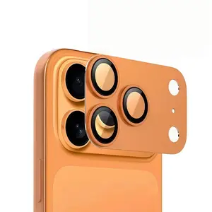 Camera Lens Protection Case for iPhone 17pro/17 Pro Max, Reinforced Glass, Durable Metal Frame, Scratch-Resistant Cover, Phone Accessories