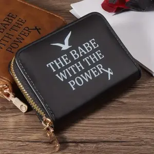 The Babe with the Power Black Wallet Card Case rare