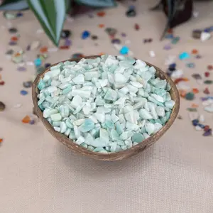 Down To Earth Amazonite Crystal Chips 1lb.