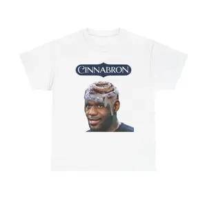 Lebron James Cinnabron Meme Funny Unisex T-Shirt, Legoat 23 Tee shirt, Lebron Joking Tshirt, King James Basketball Tshirt, Lebron James Graphic Tee, Lebron James Vintage Funny Tee Shirt, Cinnabon Lebron James Tshirt, Cinnabon King James Meme Tee shirt