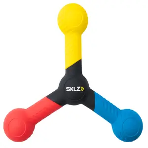 SKLZ Reactive Catch - Yellow Red & Blue Training Tool for Enhanced Reaction Time Decision Making & Hand Eye Coordination Skills