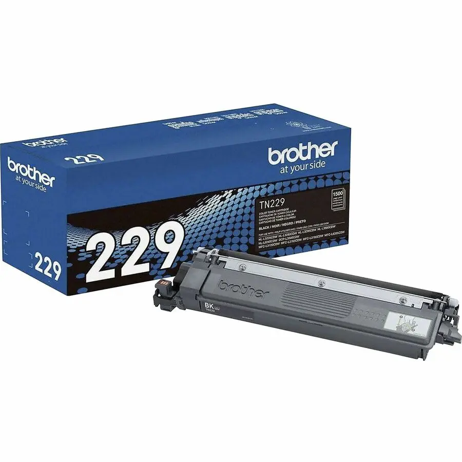 Brother Genuine TN229BK Standard Yield Black Toner Cartridge