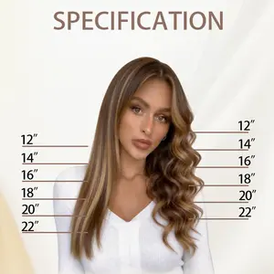 OWNVMOR 4/27Highlight Hair Bundles for Sew in P4/27 Straight Quick Weave Bundles Brazilian Human Hair Highlight Honey Blonde Bundless For Women soft locs multiple wig