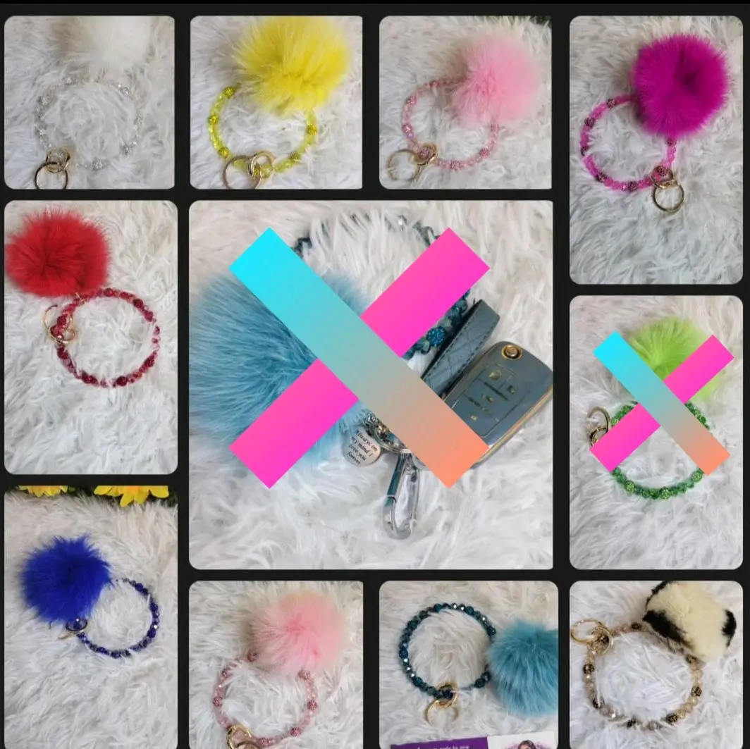 dazzled Keychain bangles