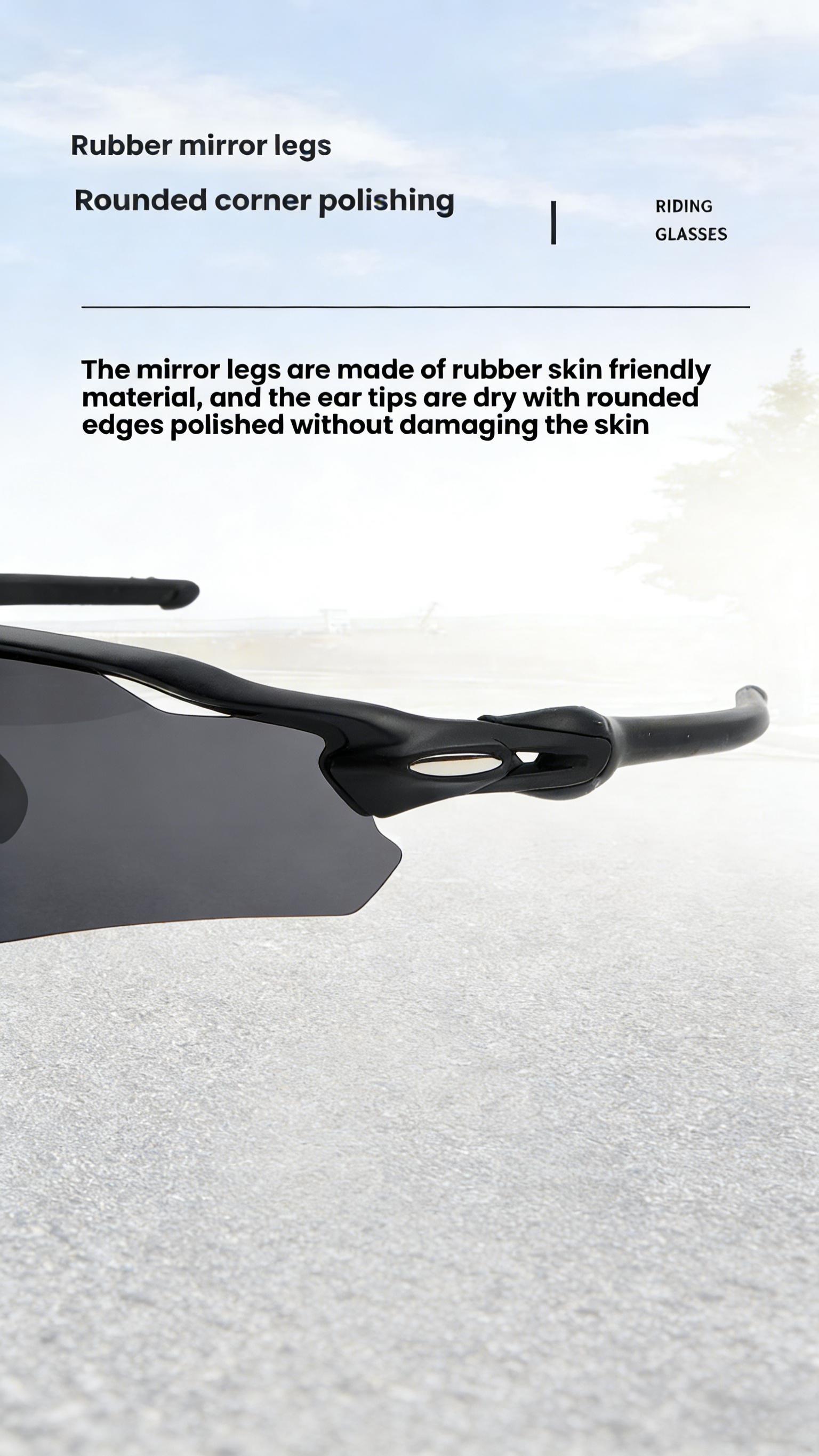 Unisex Polarized Sports Sunglasses, TR90 Colorful Frame Windproof Sun Glasses, Fun Party Favors & Gift for Cycling, Driving, Golf and Outdoor Activities Unisex Polarized Sports Sunglasses, TR90 Colorful Frame Windproof Sun Glasses, Fun Party Favors & Gift for Cycling, Driving, Golf and Outdoor Activities