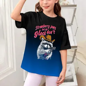 Penguin Nope Kids Girl Boys T-Shirt Casual Tops