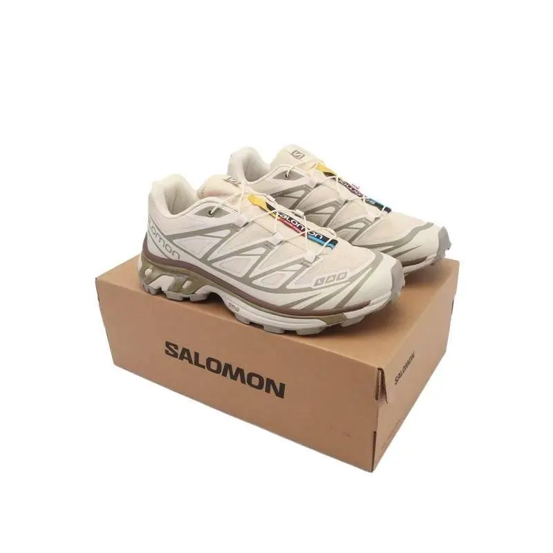 Salomon XT 6 Unisex Waterproof GORE-TEX Sports Footwear, Lightweight Trail Running Shoes with Contagrip Outsole for Men/Women Outdoor Hiking Trekking Adventures