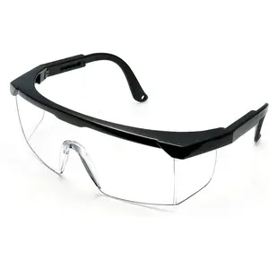 Safety Glasses Clear HD Anti-fog Goggles Eye Protective Eyewear Adjustable Frame Work Safety Glasses Over Eyeglasses